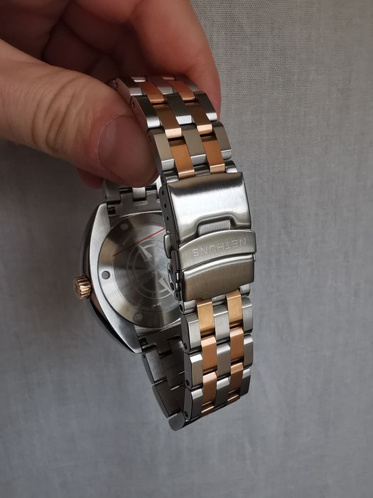 Zegarek Nethuns Aqua II Steel 300M Automatic szafirowe szkło