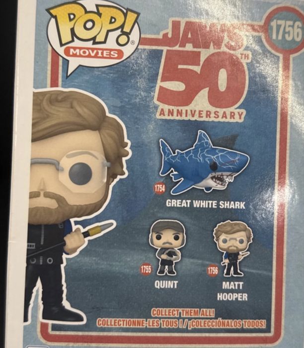 Figurka Funko Pop! Matt Hooper jaws 50 th anniversary