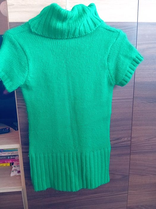 Sweter golf dziewczęcy