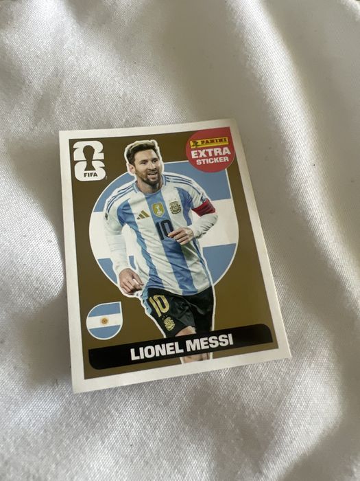 Cromo Messi Ouro 20026