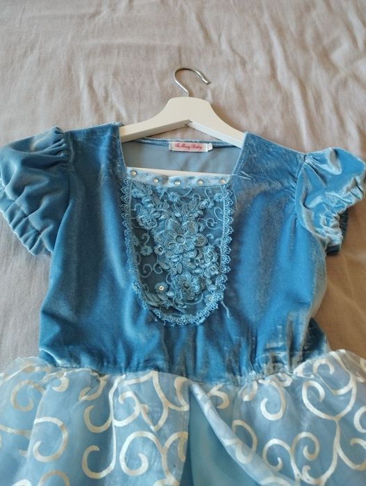 Vestido Cinderela 6 anos