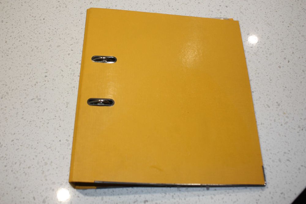 Папка канцелярська з скорозшивачем 75 та 50мм А4