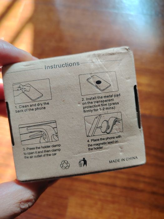 Suporte de telemóvel para carro