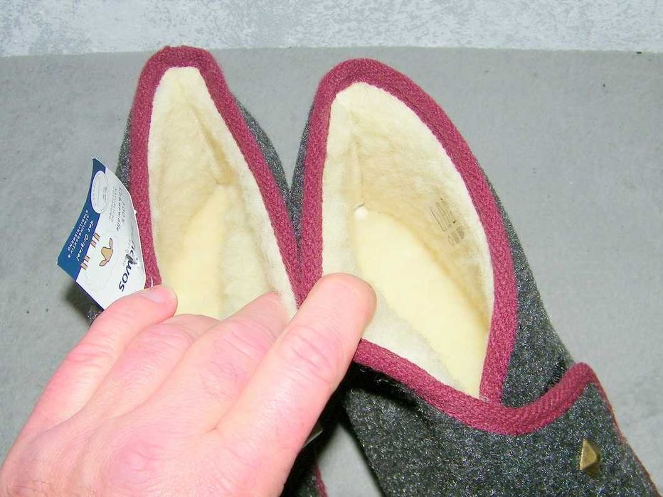 SCHAWOS ERGO - Wspaniałe Kapcie Buty Domowe - rozm. 43 - NOWE !!!
