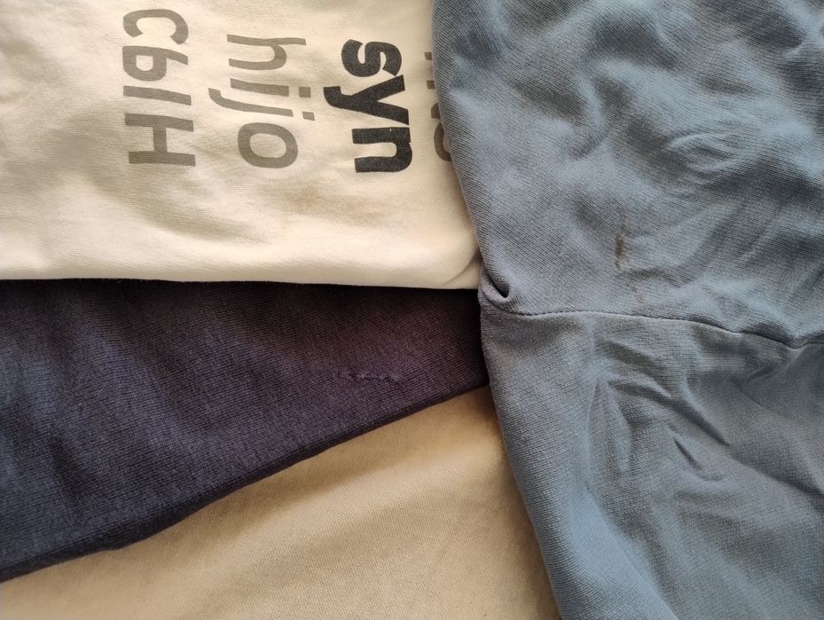 Zestaw bluza, 2 spodenki, podkoszulek z nadrukiem 134