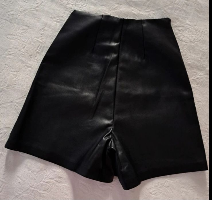 Calcoes de napa pretos xs