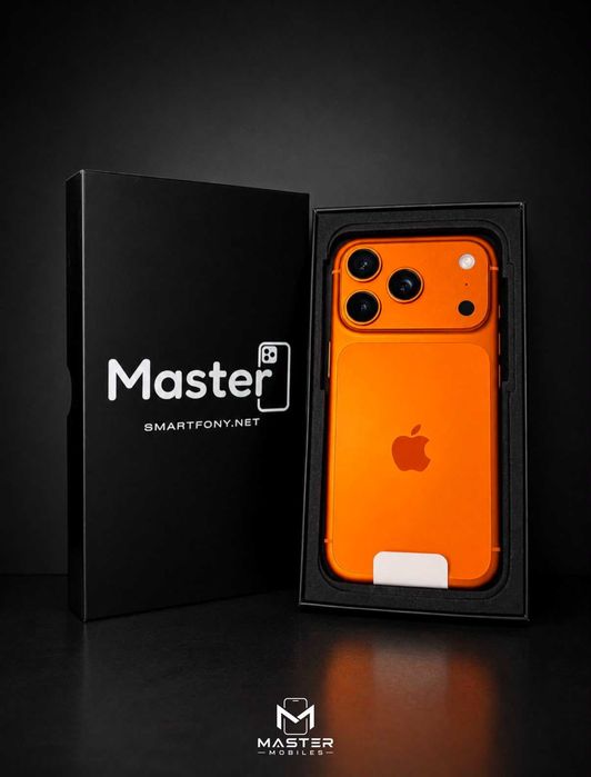 iPhone 17 Pro 256 GB Cosmic Orange | ESIM | Standard ASIS+ | Bateria 100% | 0 cykli | Gwarancja 12M | NIEAKTYWOWANY