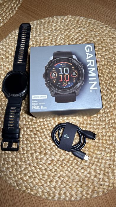 Garmin Fenix 8 51mm AMOLED Sapphire Titanium – GPS Multisport