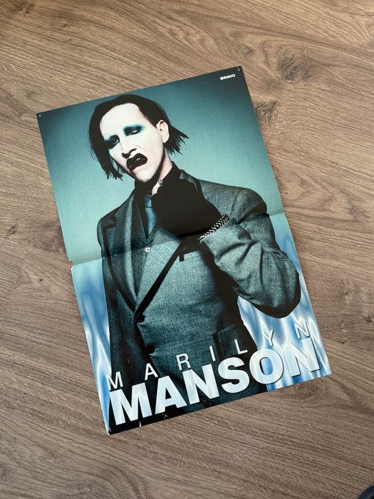 Plakat Marilyn Manson Ewelina Flinta Bravo
