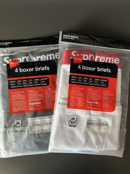 Supreme Hanes Boxer Briefs, труси боксери, ціна за 1 пару