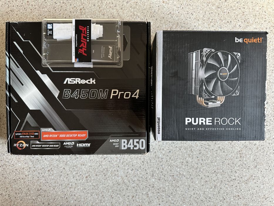 Комплект B450/Ryzen 5600x