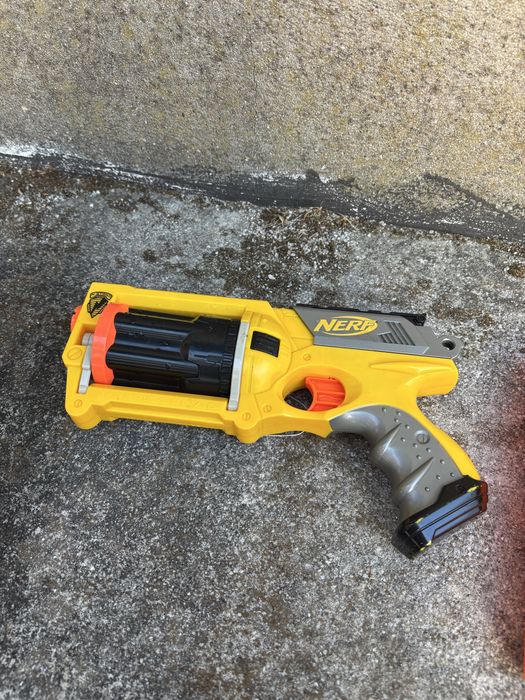 Conjunto de armas nerf e acessorios