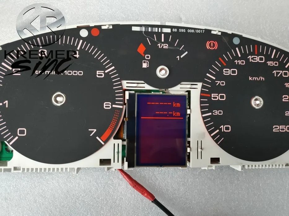 Display lcd vdo para quadrantes Peugeot 407 407sw