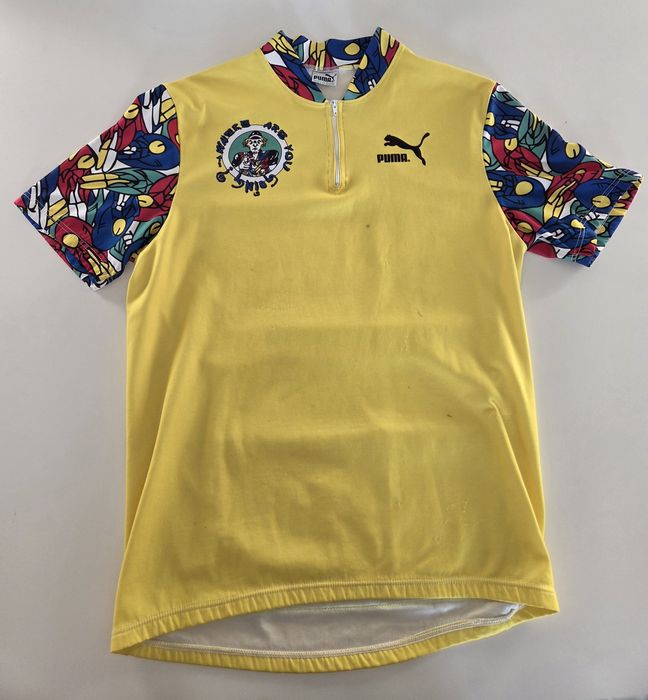 Koszulka na rower PUMA retro vintage M