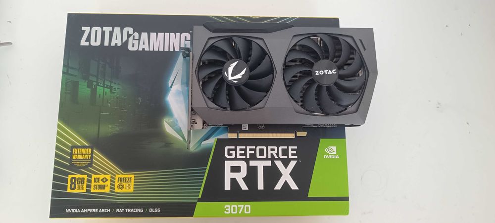 ZOTAC GAMING GeForce RTX 3070 Twin Edge 8GB GDDR6.