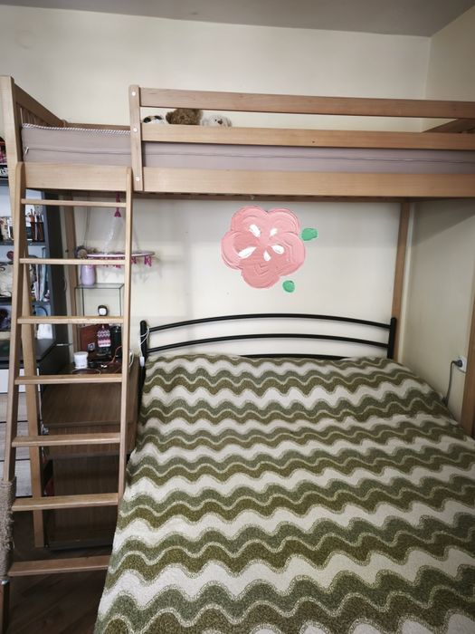 Ліжко-горище з масиву