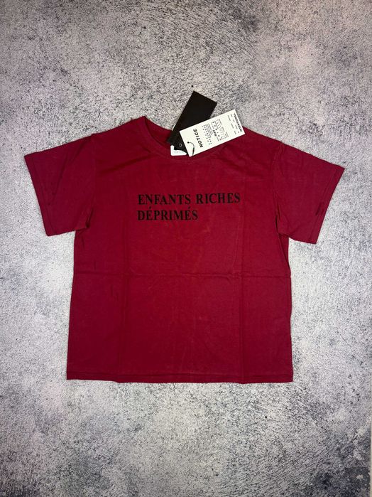 ‼️РОЗПРОДАЖ‼️ Футболка Enfants Riches Deprimes ERD червона opium