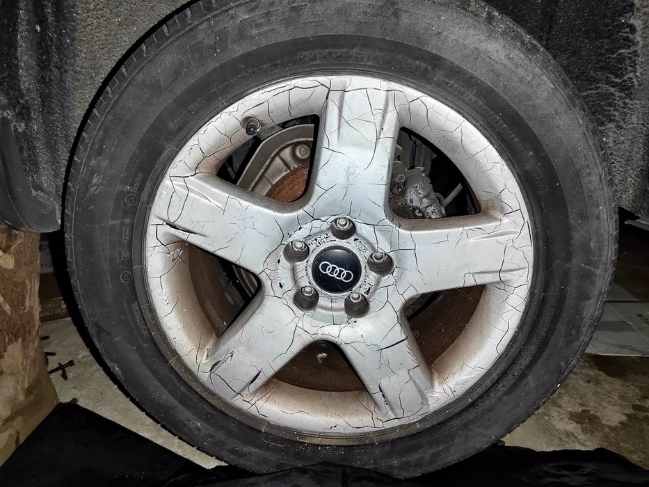 Jantes 17 com pneus A6 alroad