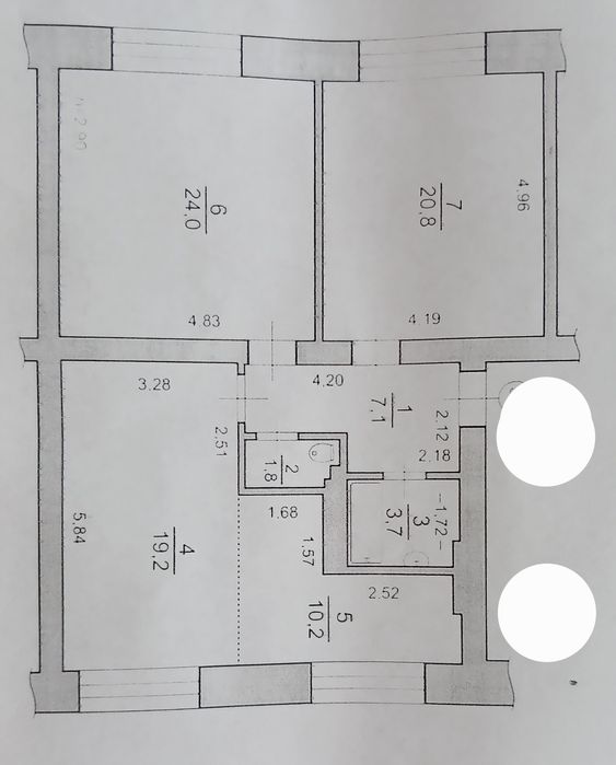 Продам  3 - ну квартиру по вул. Шопена.