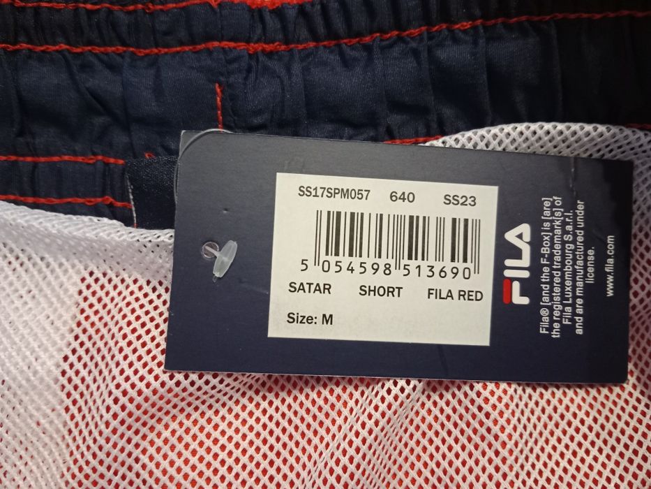 Spodenki kąpielowe Fila