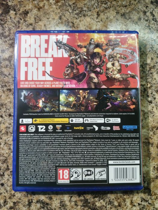 Гра Borderlands 4 PS5 (Blu-ray)