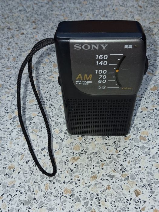 Радіоприймач ам SONY icr-s39