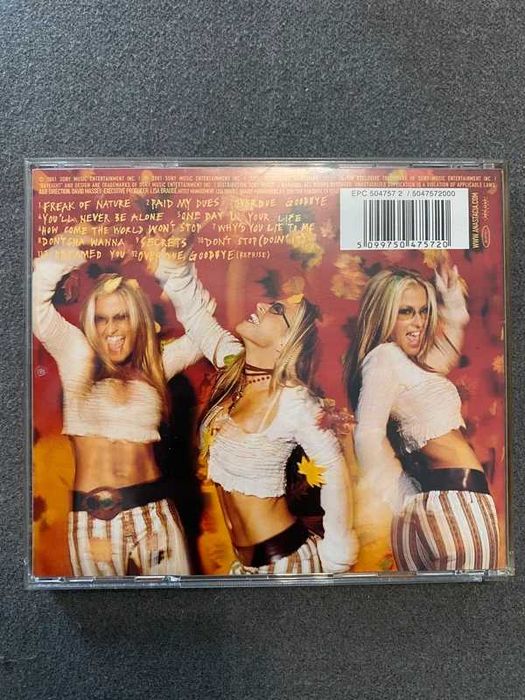 CD Anastacia – Freak of Nature (2001, Sony Music)