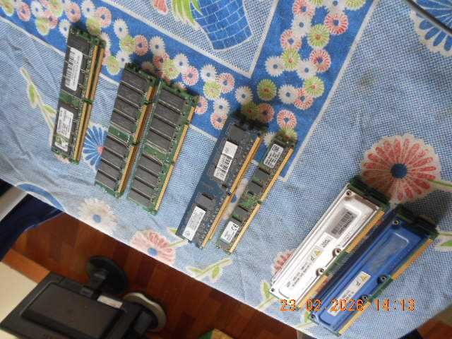 módulos memoria ram computador dimm ddr1,dimm ddr2,dimm ddr3/ECC,sodimm ddr3 ATENÇÃO LER O ANUNCIO