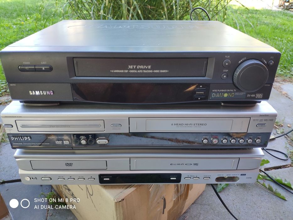 Vha magnetowid combo dvd