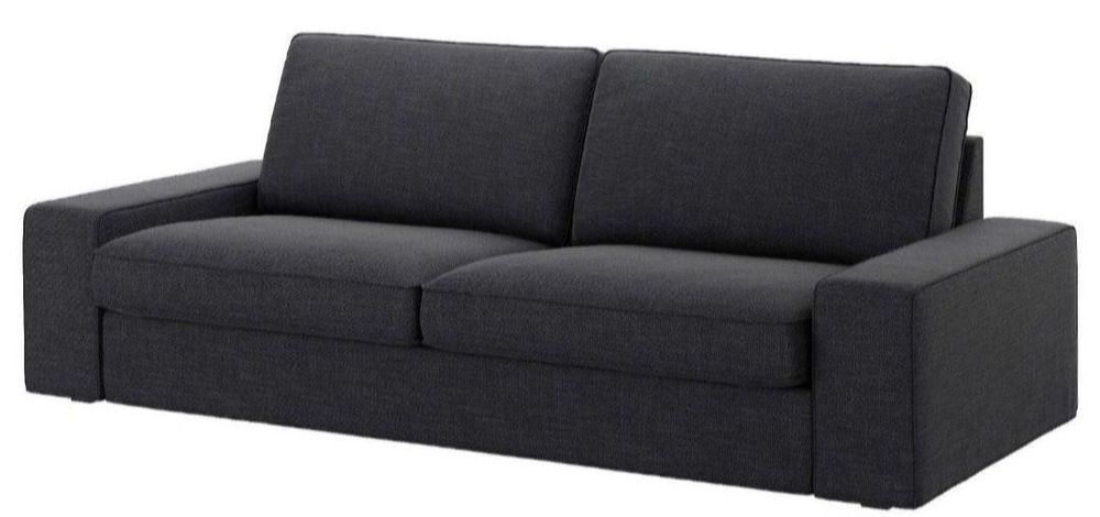 Ikea kivik pokrycie sofy 3 osobowej Hillared antracyt ciemnoszary