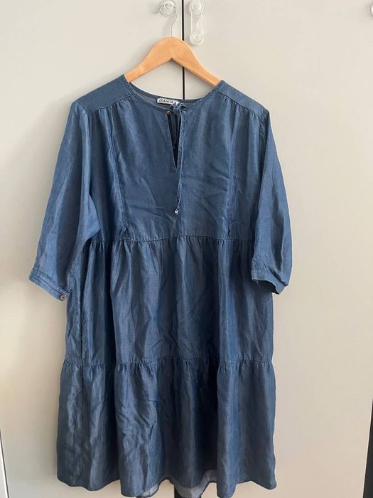 Сукня для вагітних з кишенями для годування, М