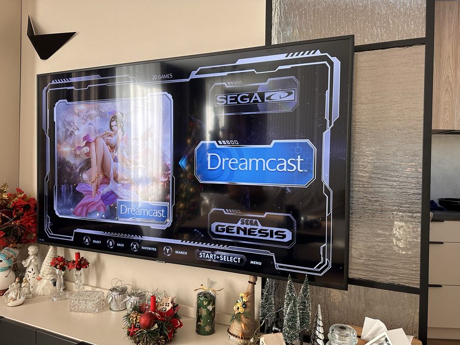 Retro Konsola 4K, 41tys gier, 2 pady, bezprzewodowa, Psx, C64