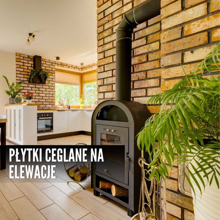 Cegła na Ścianę, Płytki Ceglane, Stare Cegły Dekoracyjne Lico Cegiełki