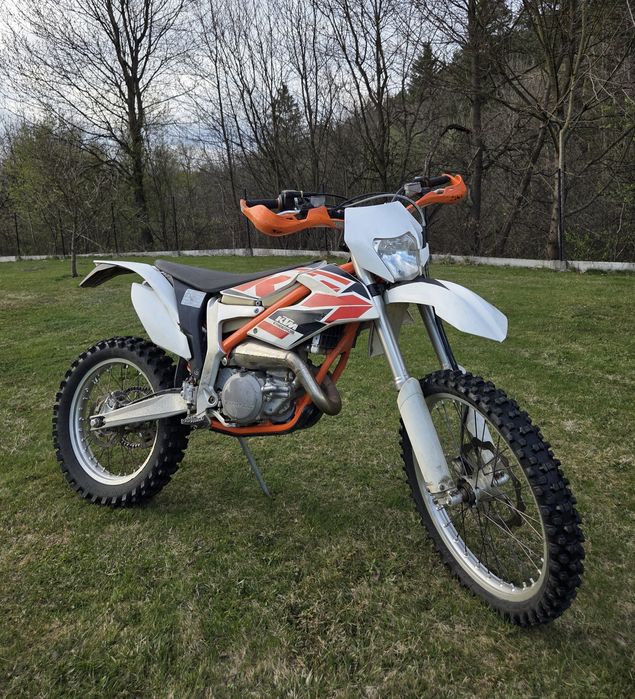 Motocykl Ktm freeride 250R.