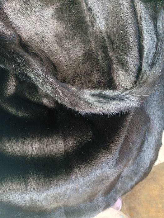 Дл 100см. Норковая шуба. Натуральная шуба