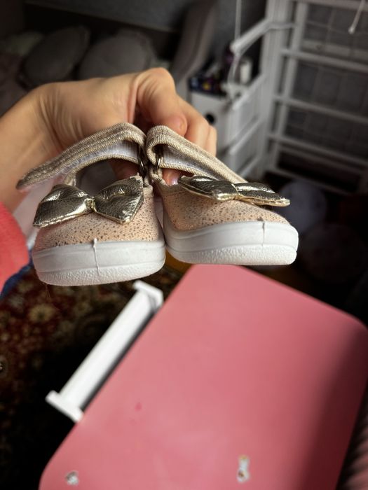 Дитячі капці в садок, босоніжки текстильні 15 см Waldi