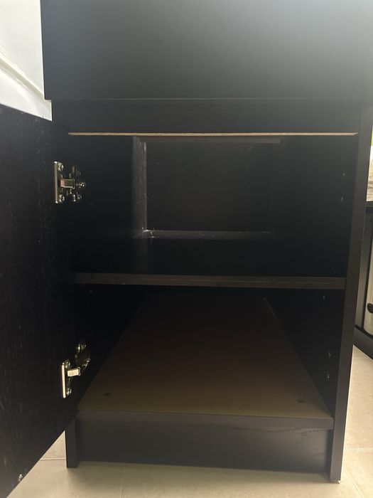 Secretaria Ikea Malm Preta