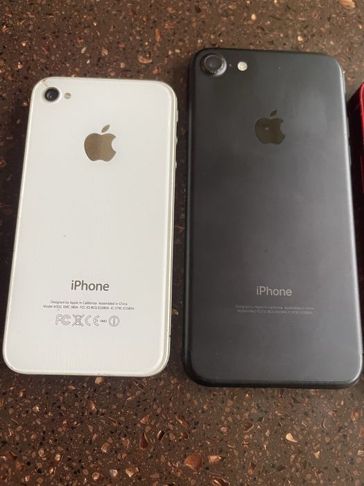 Мобильные телефоны iphone 4, iphone 7, iphone 13 mini