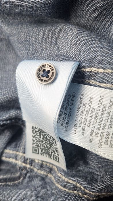 True Religion. Джинсовая рубашка.