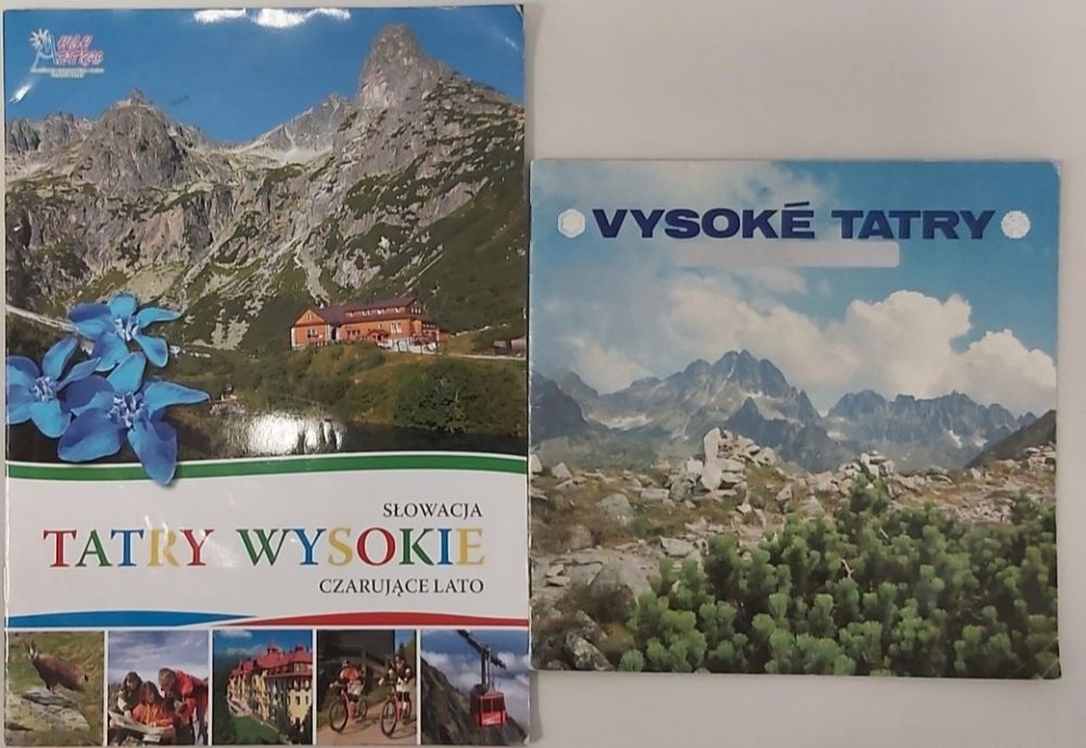 Tatry wysokie i niskie broszurki