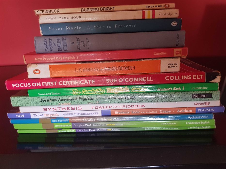 livros ingles cambridge 3º, 5º e 7ºgrau (oportunidade)