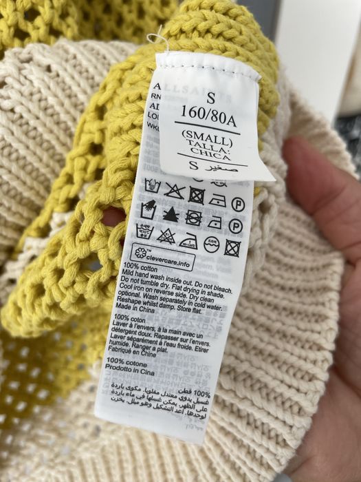 Sweterek azurowy Allsaints