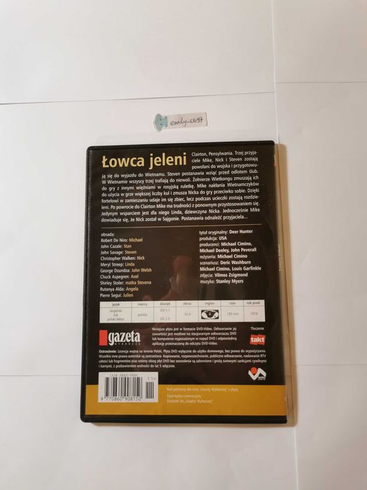 Płyta DVD "Łowca jeleni"