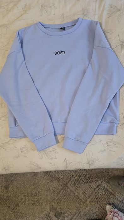 Błękitna bluza blue goodbye