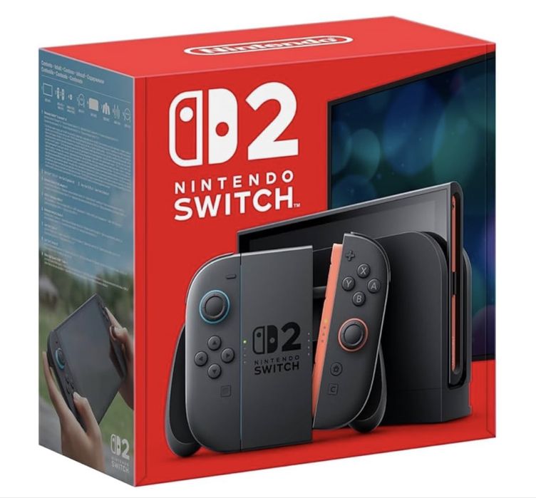 Nintendo Switch 2 + Mario Kart World + Hogwarts Legacy