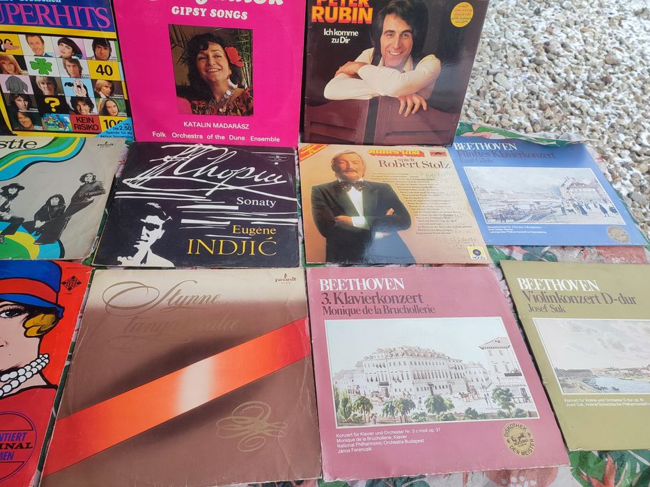 Płyty winylowe z czasów PRL