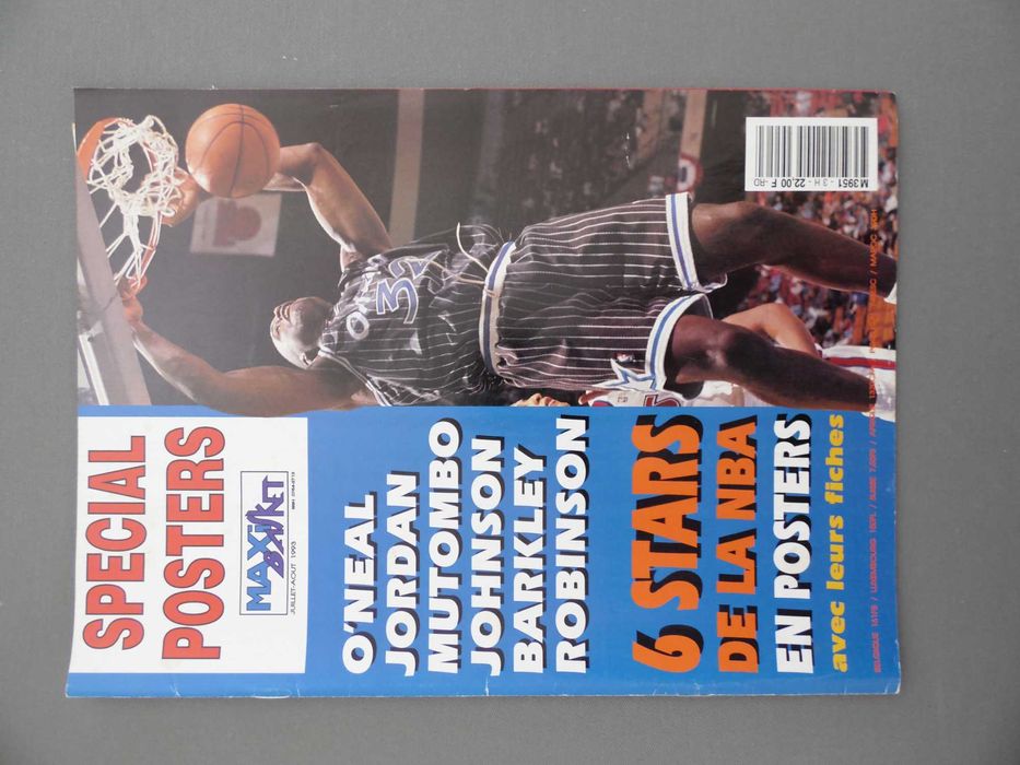 Revista Maxi Basket Hors Serie Nº 3 Julho-Agosto de 1993