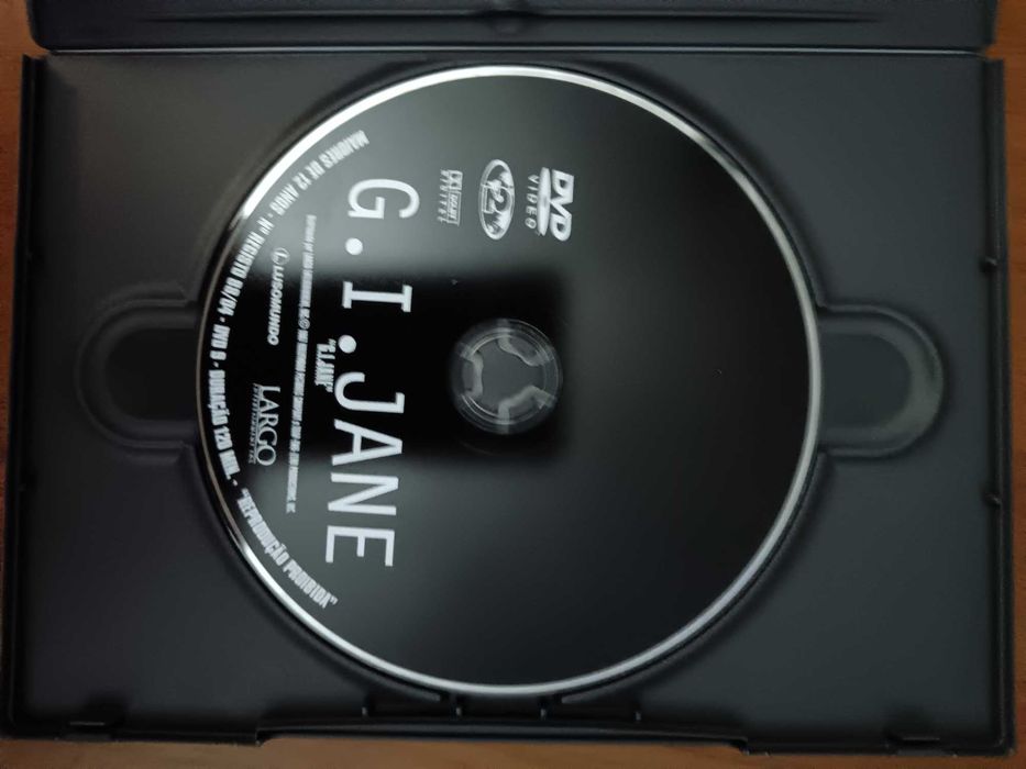 filme dvd original - g. i. jane ate ao limite
