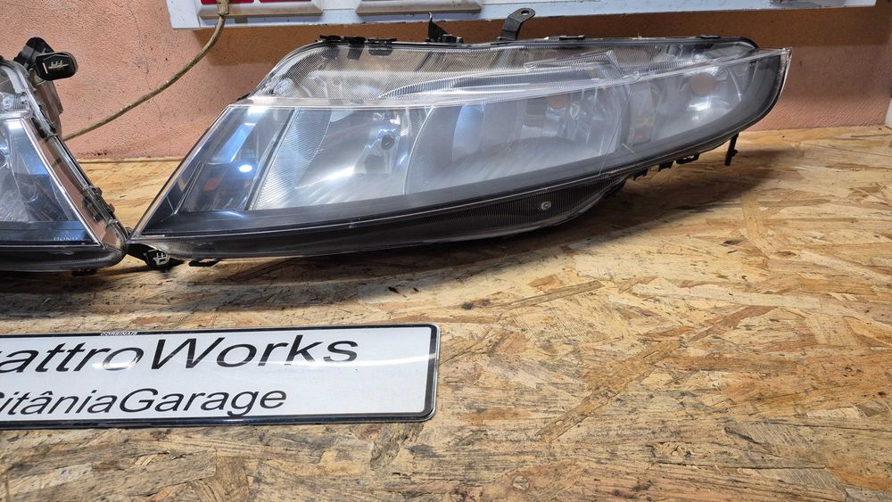 Oticas Farois Honda Civic VIII FN FK 2005 a 2012 Originais Honda Esquerdo Direito