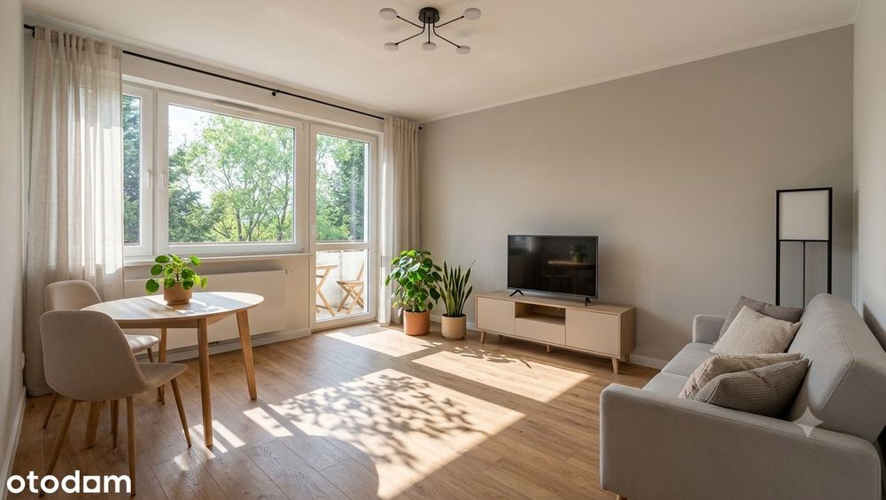 Jasne mieszkanie 2 pokoje 35,86m² Balkon 2 piętro Os Młodości Chrzanów